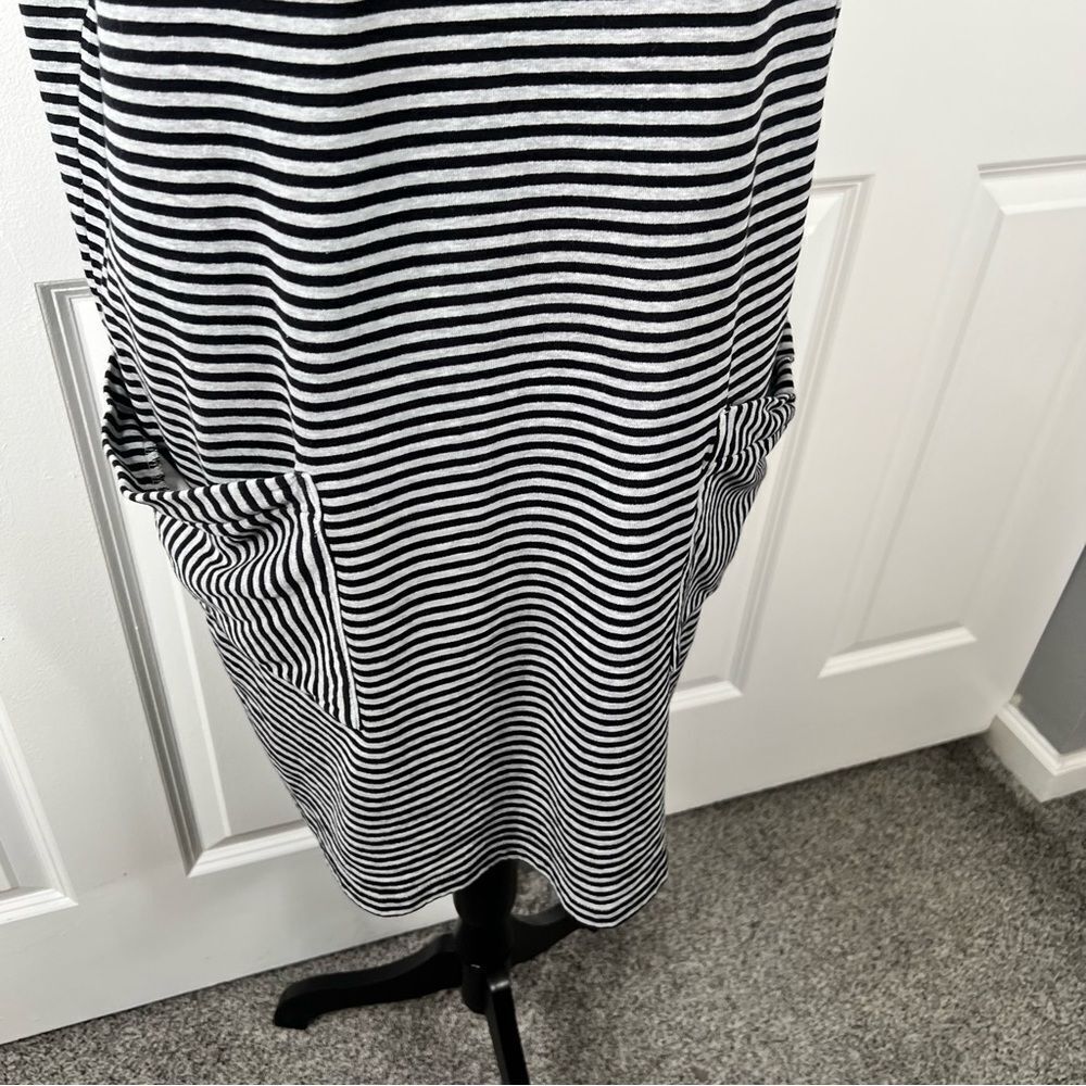 Sz XL Athleta Ease Up Gray & Black Sweater Dress $125 MSRP - Picture 8 of 12